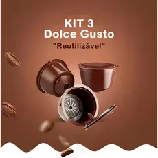 Cápsulas Reutilizável Dolce Gusto com Filtro Da Cápsula De Café Recarregáveis
