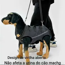 Peitoral Ajustável para Cães com Guia Segurança Máxima no Dia a Dia