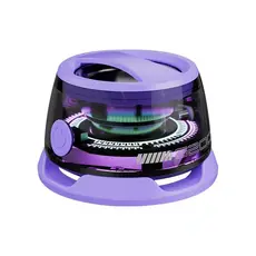 Caixa De Som LED Bluetooth magnético portátil atmosfera colorida RBG mini Speaker à prova d'água