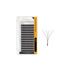 NAGARAKU W Extensões De Cílios Em Forma 4D Mega Volume Falsos