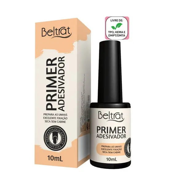 Beltrat Primer Adesivador 10ml Preparador Alongamento De Unhas em Gel
