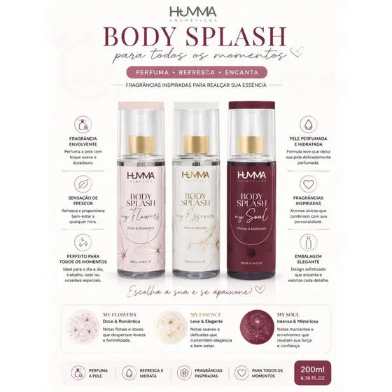 Body Splash -  Humma 200ml
