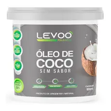 Óleo de Coco Sem Sabor 0,1% Acidez 900ml Levoo