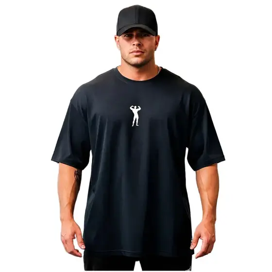 Camiseta Suedine Premium Oversized Academia Streetwear