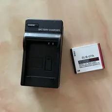 Carregador De Bateria Para Câmera digital Samsung SLB-07A PL150 ST500 ST550 ST600 ST45 ST50