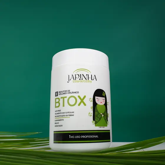 Btox Vegano Profissional Japinha – Alinhamento, Nutrição e Volume Controlado