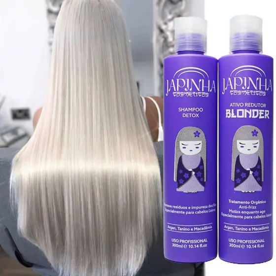 Kit Japinha Ativor Redutor Orgânico Blonder 300ml 💜
