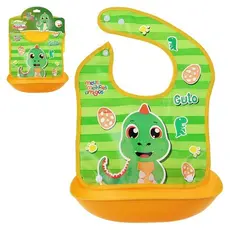 Babador com Pega Migalha dos Meus Melhores Amigos (Dino)
