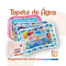 Tapete Infantil Inflável de Água - Almofada de Atividade Sensorial para Bebês - Meninos e Meninas