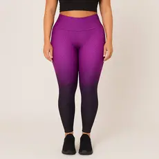 Legging Cintura Alta Empina Bumbum Academia Fitness Suplex Confortável Roxo