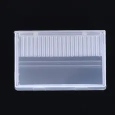 Estojo Porta Brocas Suporte Armazenamento 20 Furos Nail Manicure SQ6016