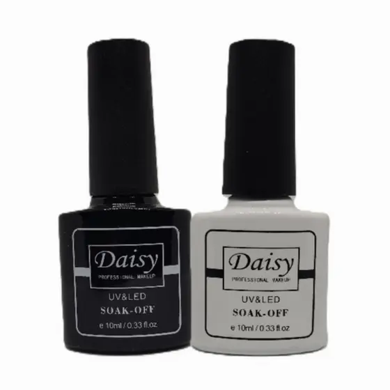 DAISY Esmaltes Em Gel BRANCO OU PRETO Nail Design Manicure Unhas *Escolher Variação*