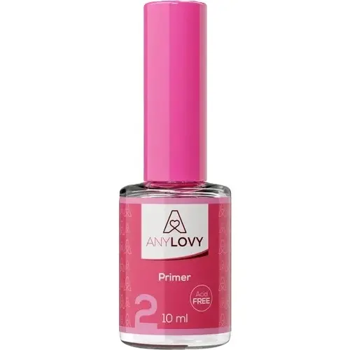AnyLovy Primer 10ml SEM ÁCIDO PASSO 2 Adesivador Impermeabilizante Nail Design