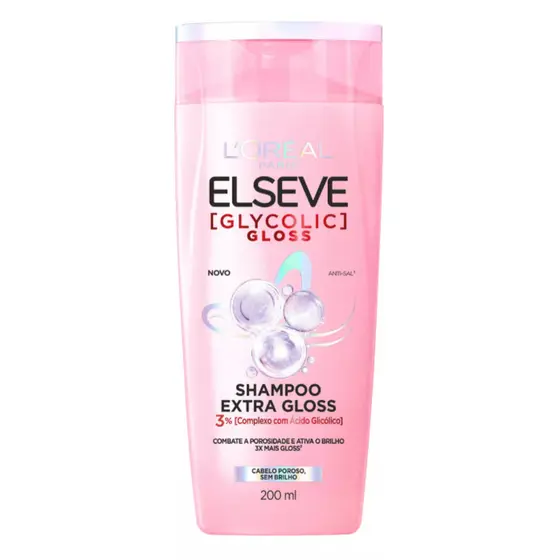 Shampoo L`oréal Paris Elseve Glycolic Gloss 200ml