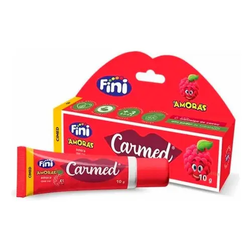 Carmed Fini Vermelho Labial Hidratante Amora