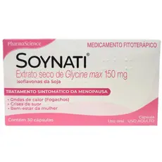 Isoflavonas de Soja Soynati 150mg 30 cpds
