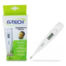Termômetro Clínico Digital G-tech Th1027 Branco - Mede Febre