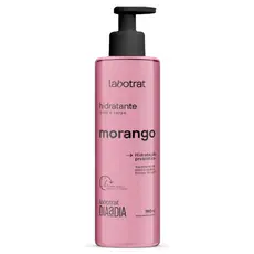 Hidratante Corporal Labotrat Morango 190ml Pele Macia Perfum