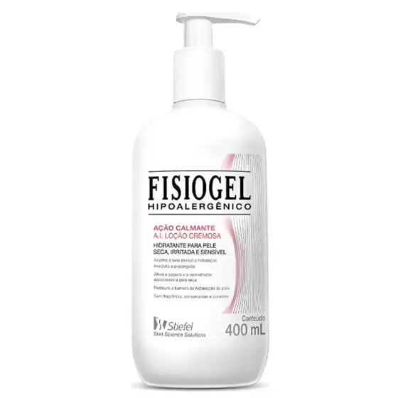 Fisiogel A.I. Loção Cremosa Hidratante Pele Sensí 400ml Pump