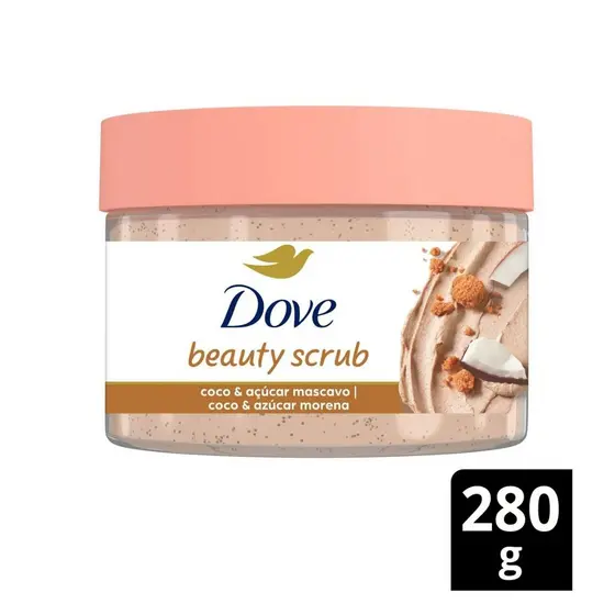 Beauty Scrub Sabonete Esfoliante Coco & Açúcar Mascavo 280g