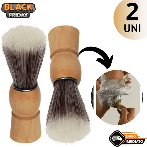 Pincel Para Barba Pincel Para Barbear Cerdas Macias Profissional leve