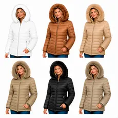 Jaqueta Bobojaco Feminina Puffer Impermeável Inverno Térmica