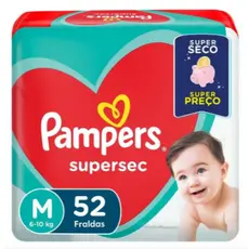 Fralda Pampers Supersec M