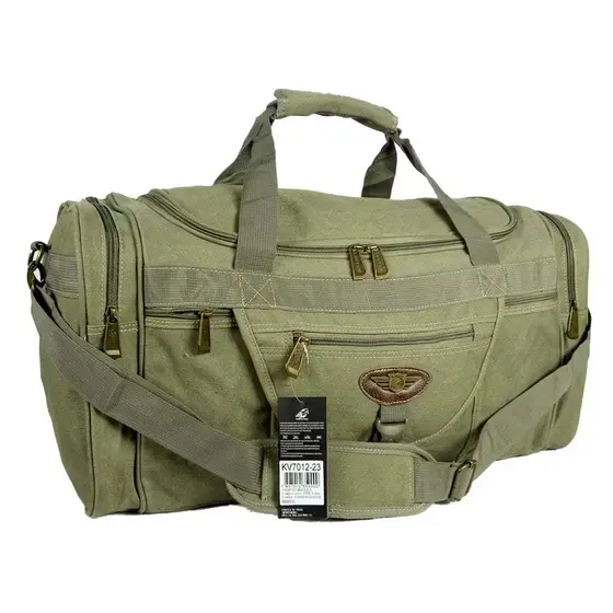 bolsa viagem lona Kvn sacola transversal 50, 60 e 75Litros Masculina