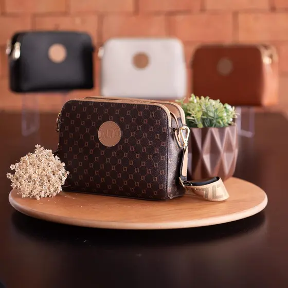 Bolsa Feminina Trasnversal e Ombro Luna