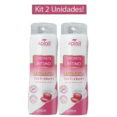 KIT 2 Unidades Sabonete Íntimo BABBALOKO TUTTI-FRUITT 200mL APINIL