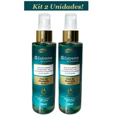 KIT 2 Unidades Óleo de MAMONA Spray (Rícino) 120mL Extreme Oil Treatment ALQUIMIA COSMÉTICOS
