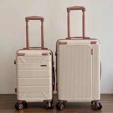 Mala De Viagem/Bordo 10KG,Nova Estilo Zíper Dupla Camada Anti-Roubo,Rodas Duplas 360Grau lançamento