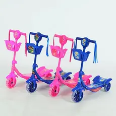 Patinete Infantil 3 Rodas Varia Modelos Musica C/Cesta Luz Musica Promoção