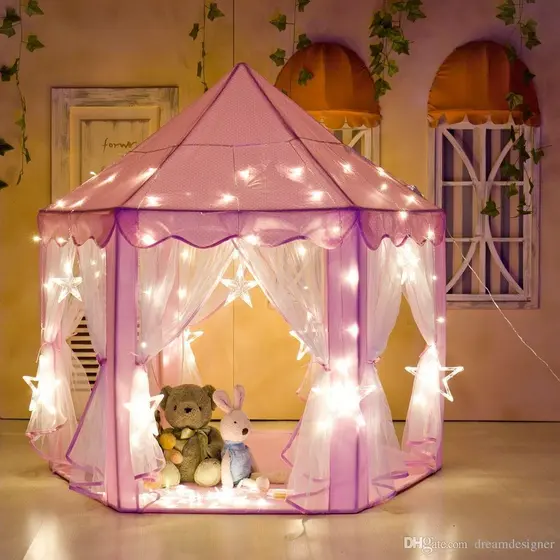 Tenda Cabana Castelo Infantil Princesas Linda +pronta