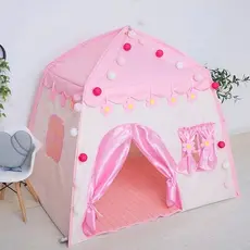 Barraca Tenda menina cabana casa menino Infantil Dobrável Menor Preço com/sem luz promocao
