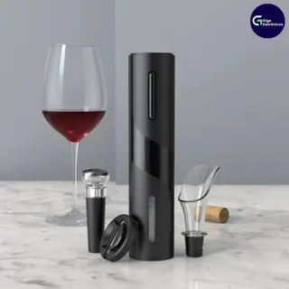 Abridor De Vinho Elétrico Saca Rolha Automático A Pilha Presente Sofisticado Casa