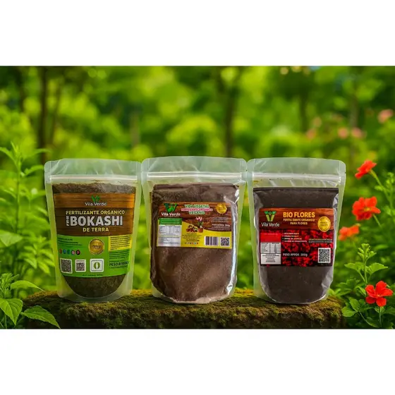 Combo Completo de Fertilizantes Vila Verde: Raízes Fortes, Crescimento Saudável e Floração Perfeita
