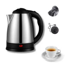 Chaleira Elétrica Inox 1.8 Litros 1000W Automática Café Chá Rápida
