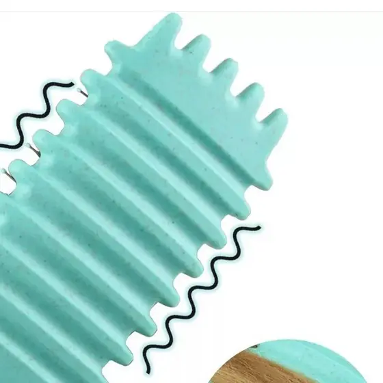 Escova Modeladora Pente Portátil Para Cachos Escova finalizadora, cachos perfeitos.