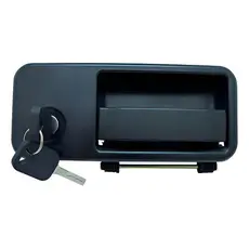 Maçaneta Externa C/chave Fh/fm/fmx/nh12 Dnt La-esq Preto Dianteira
