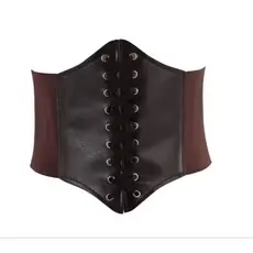 Espartilho Largo Feminino Cinto Elástico Cintura Chincher Para Vestidos e Bodycon