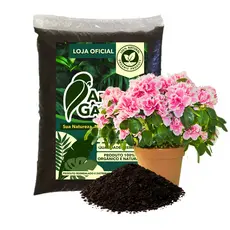 2kg/5kg/10kg Terra Vegetal Adubada Orgânica para Azaleia 2kg Premium