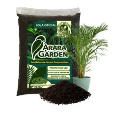 Terra Vegetal Adubada Palmeira Chamaedórea 2kg Premium 2kg/5kg/10kg/20kg