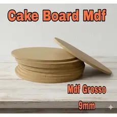 Cake Board MDF kit 10 unidades ( 33cm) cada tamanho Mdf 9mm Confeitaria