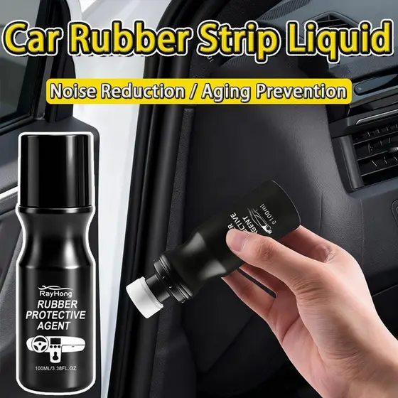 Líquido De Vedação De Borracha Do Carro 100ml Portátil Fácil Agente Protetor Cera Risco Para Fixação Reparação Restaurar