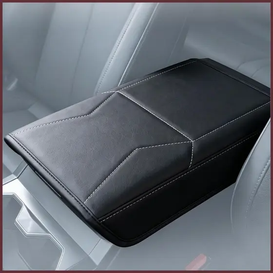 Para SUV Carro Apoio De Braço Cotovelo Suporte À Prova Dwaterproof Água Universal Couro Console Médio Capa Sedan RV nuae