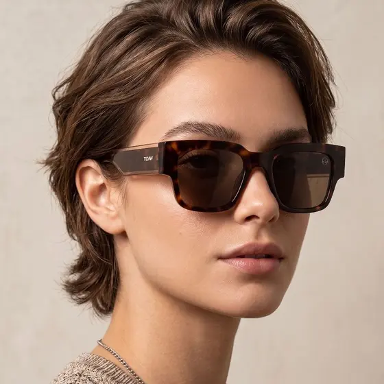Óculos de Sol Quadrado Grande Unissex UV400 Oversized Estiloso Moderno