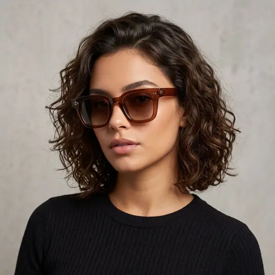 Óculos de Sol Unissex Quadrado Premium - Estilo Moderno com Proteção Uv400