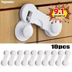 10 PCS Trava Gaveta Armário Segurança Protetor Proteção Bebe Kit