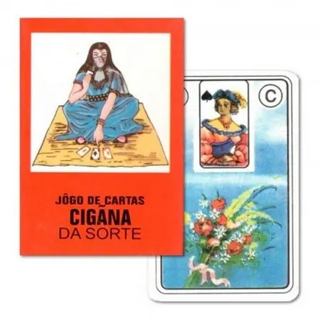 Baralho Cigana Da Sorte Tarot Marselha C/ 36 Cartas + Manual, Aprenda a jogar e ver seu destino .
